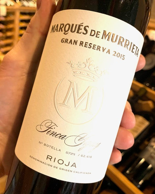 2015 Marqués de Murrieta Gran Reserva Rioja