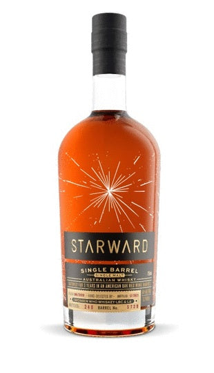 STARWARD Single Barrel #5801 Whisky & Free Engraving