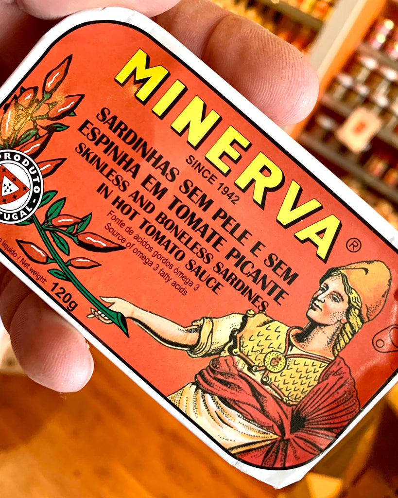 Minerva Sardines in Hot Tomato Sauce 120g