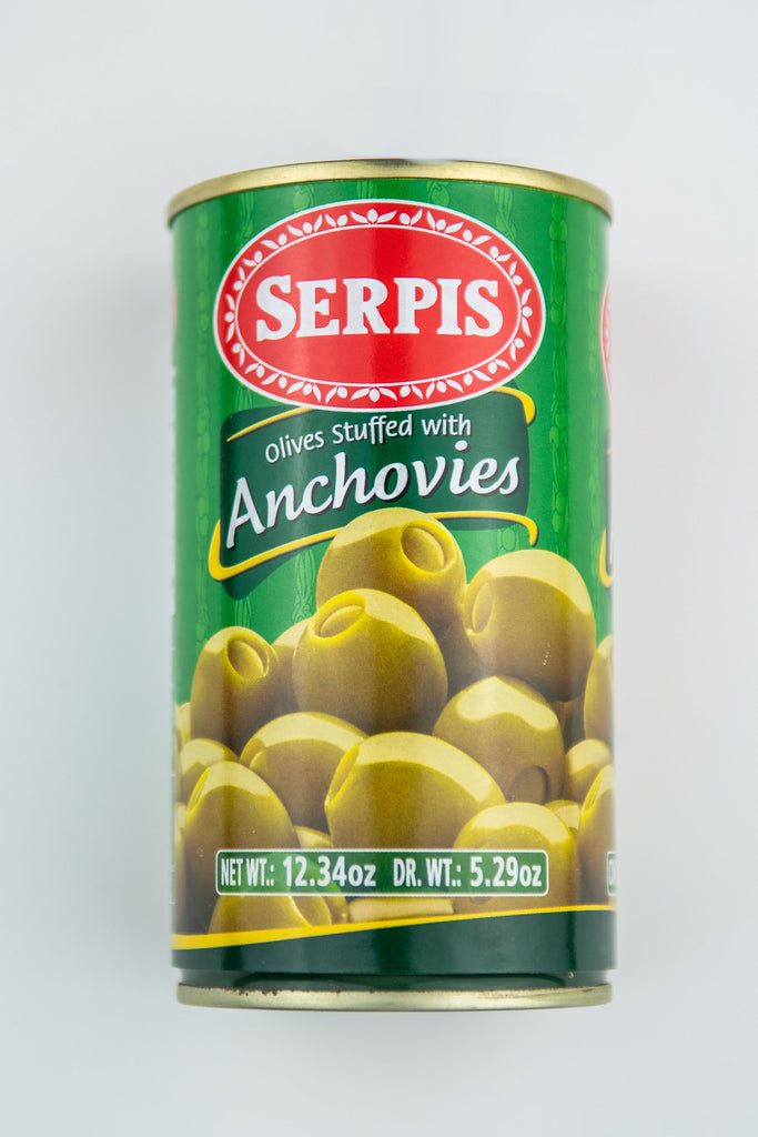 Serpis Olives Stuffed with Anchovies 150g