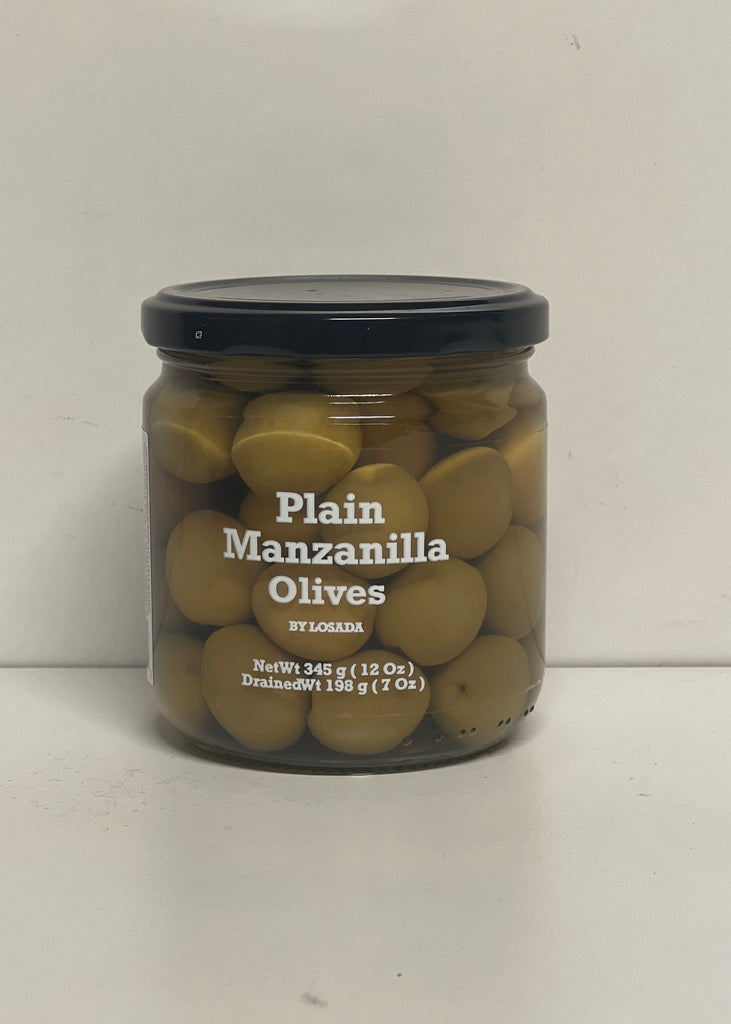 Manzanilla Olives in a jar
